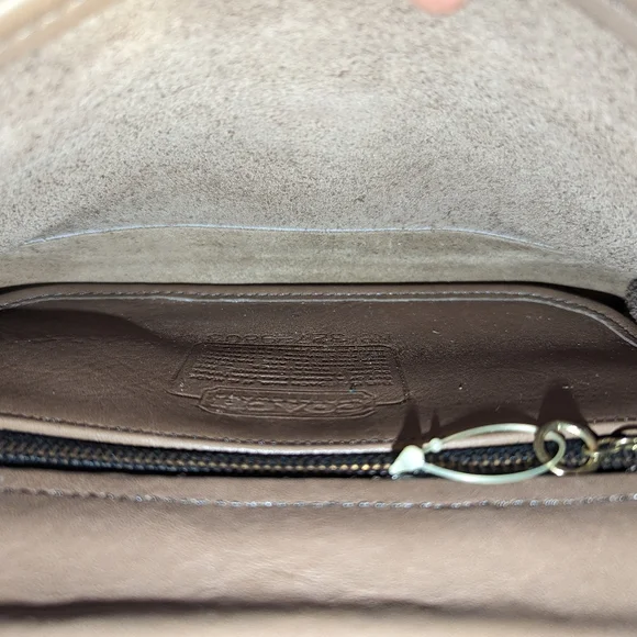 🔥 Rare Vintage Bonnie Cashin Coach Envelope Clutch 9810, made in NYC. - Picture 7 of 8